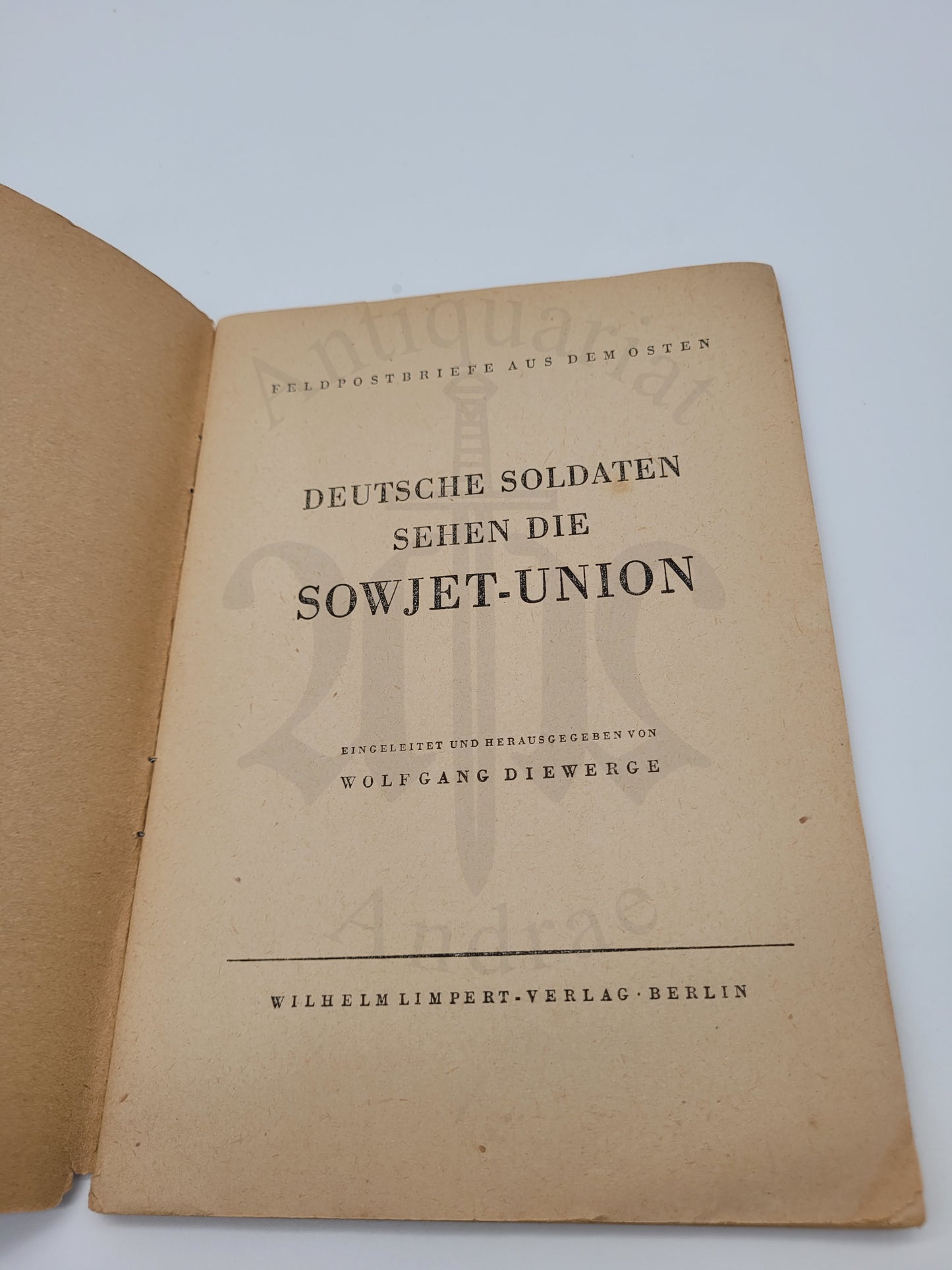 Deutsche Soldaten sehen die Sowjet-Union
