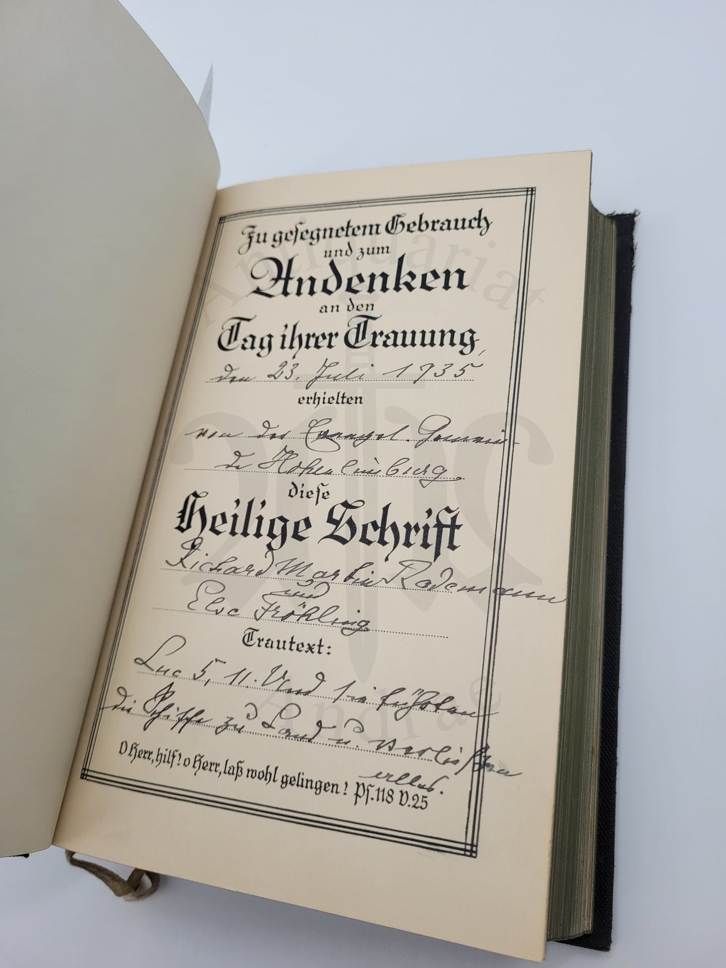 Die heilige Schrift (Bibel)