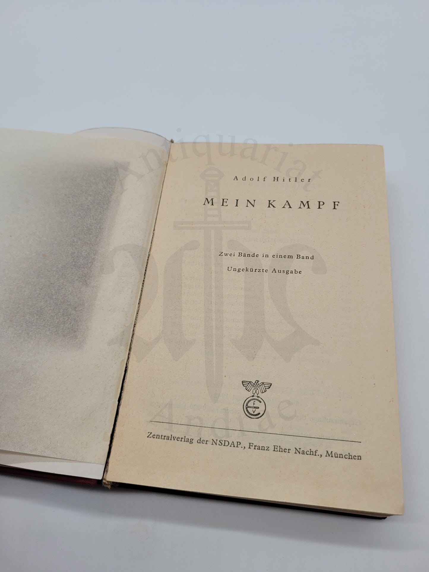 Mein Kampf Tornisterausgabe 1942 (Druckschrift)