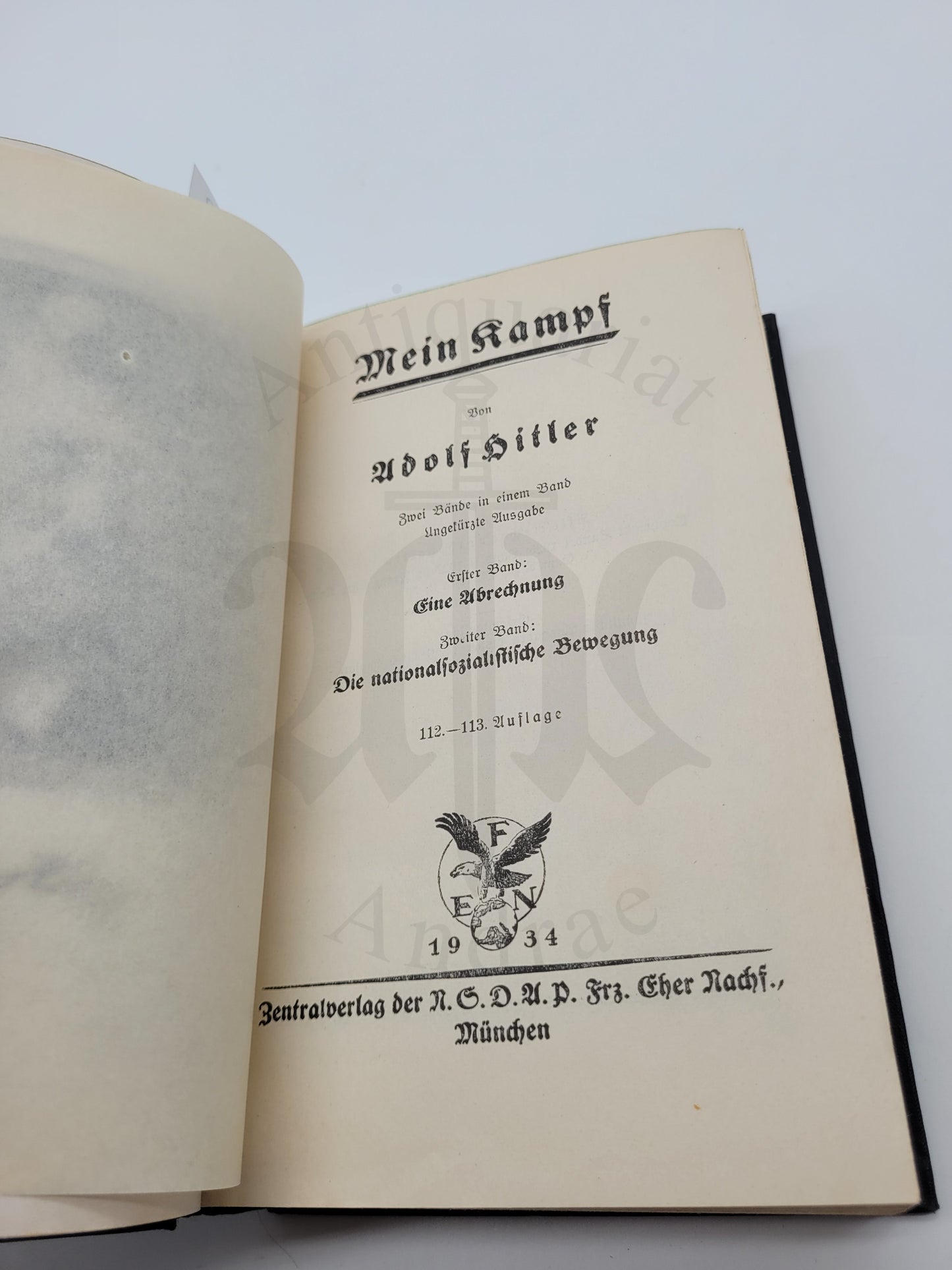 Mein Kampf Volksausgabe 1934