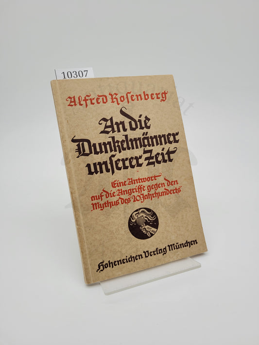 An die Dunkelmänner unserer zeit