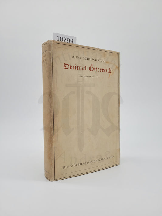 Dreimal Österreich (Orig. Schutzumschlag)