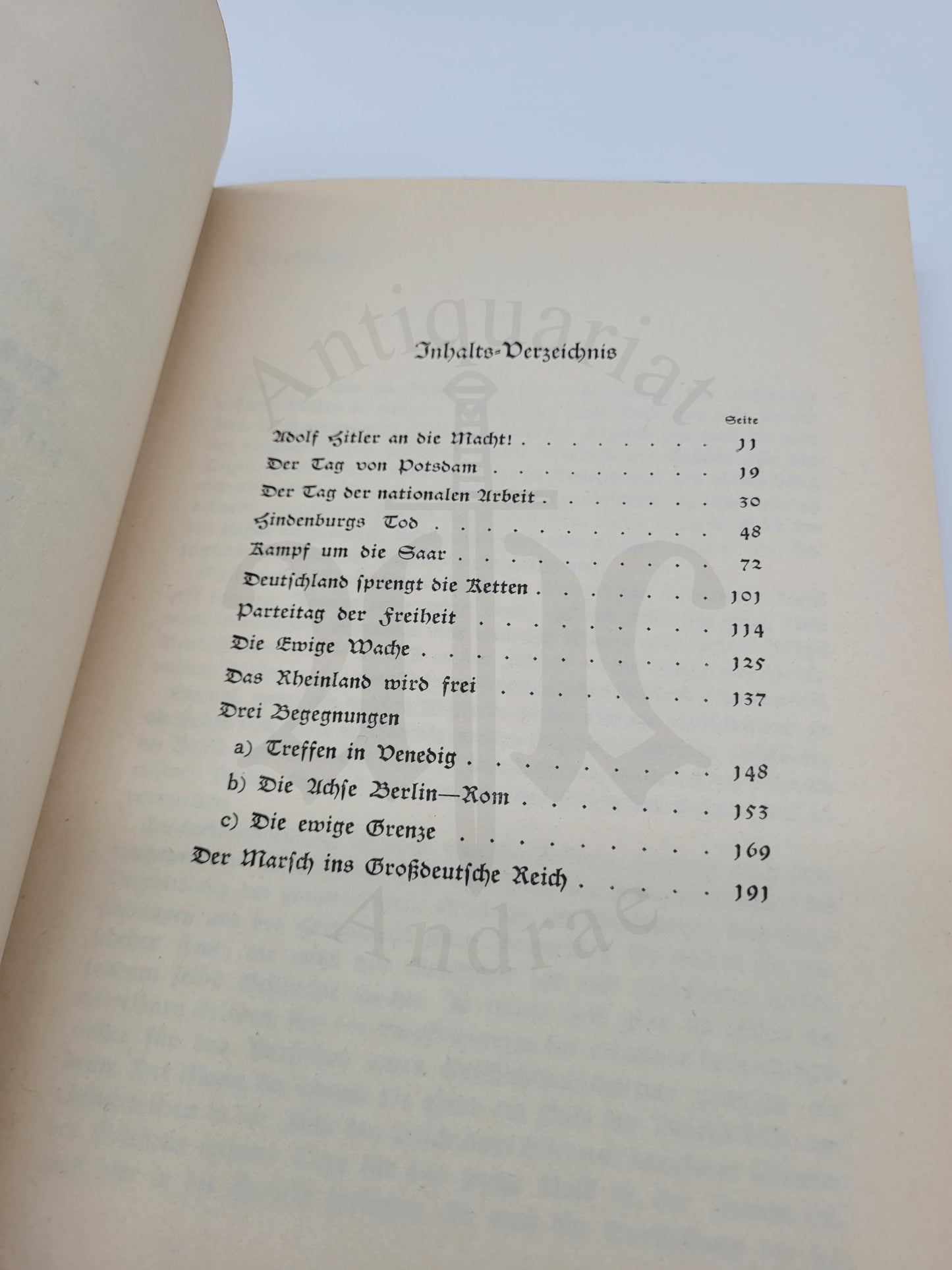 Meilensteine des Dritten Reiches (Orig. Schutzumschlag)