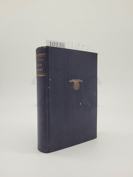 Mein Kampf Volksausgabe 1938 (NSKK Widmung)