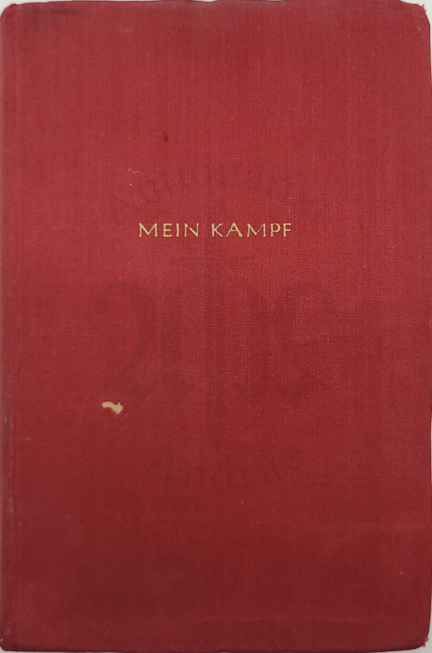 Mein Kampf Tornisterausgabe 1944 (Druckschrift) (Selten)