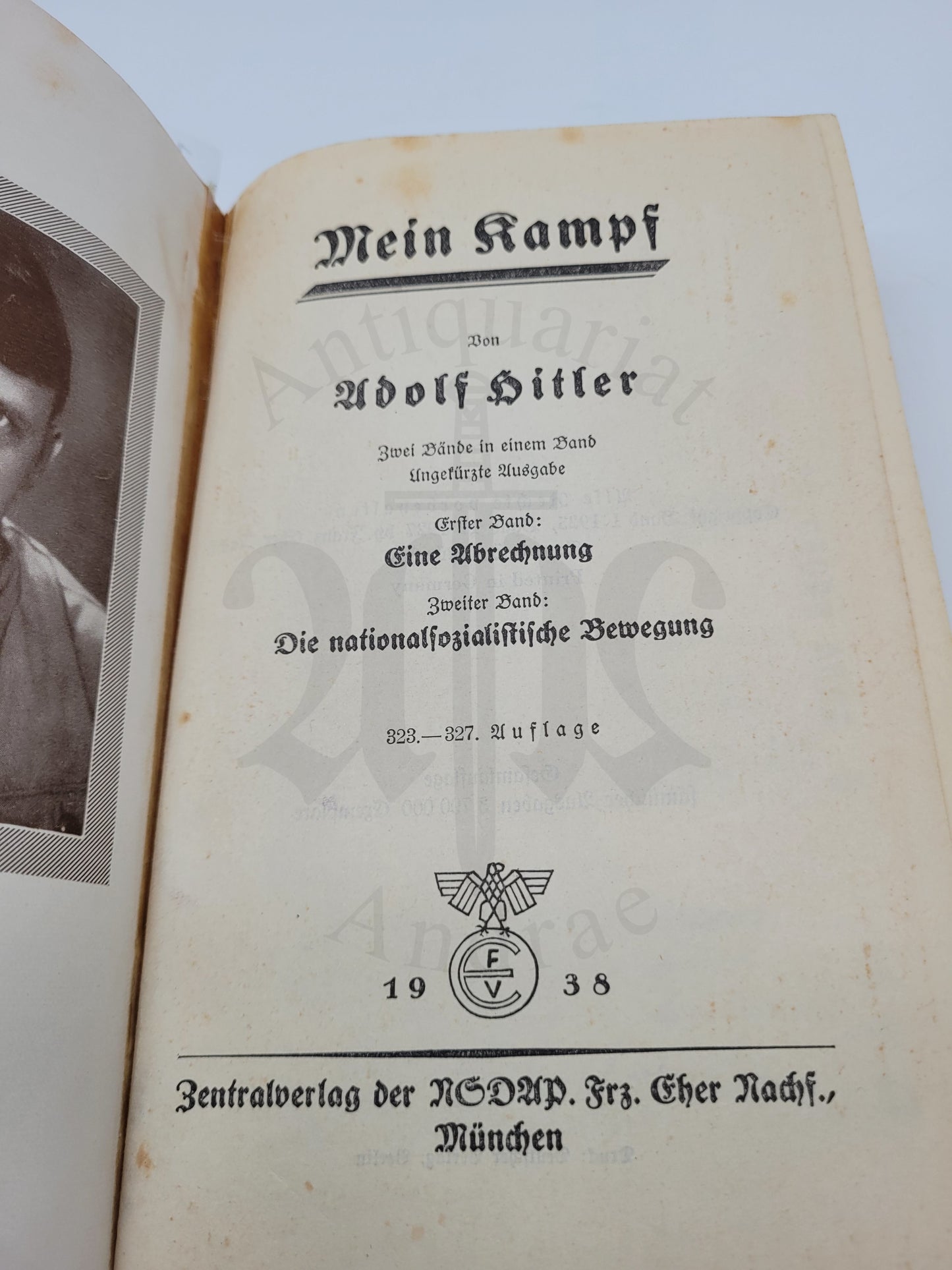 Mein Kampf Volksausgabe 1938