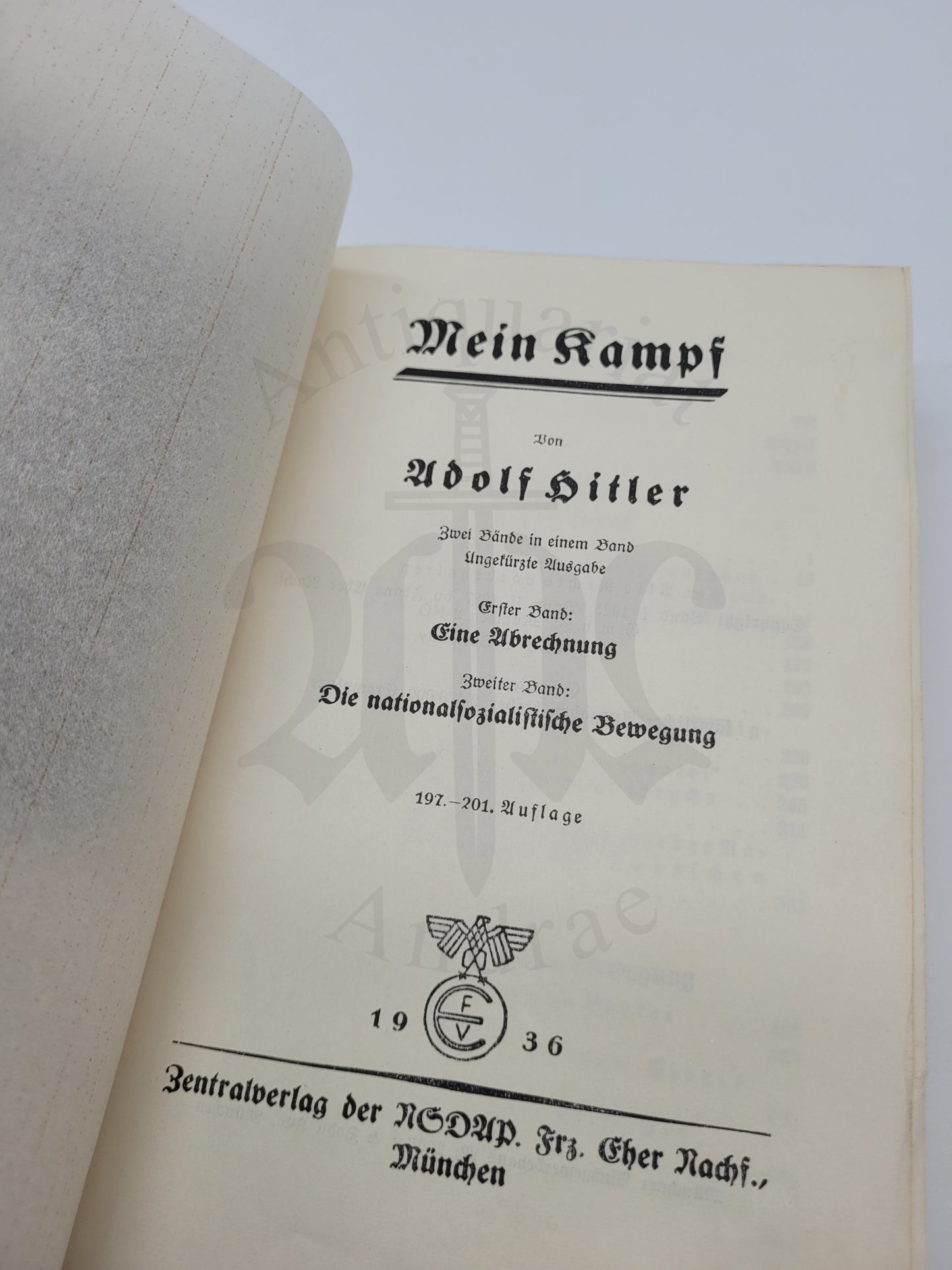 Mein Kampf Volksausgabe 1936