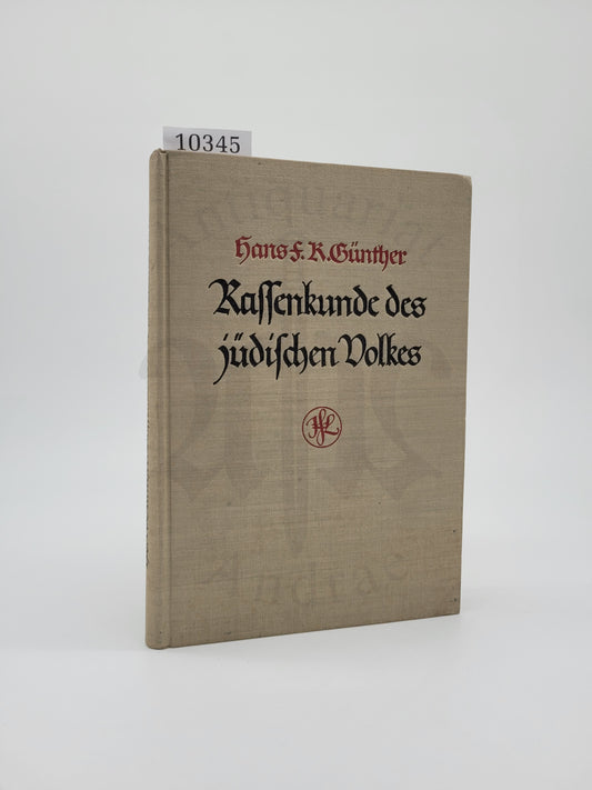 Rassenkunde des jüdischen Volkes