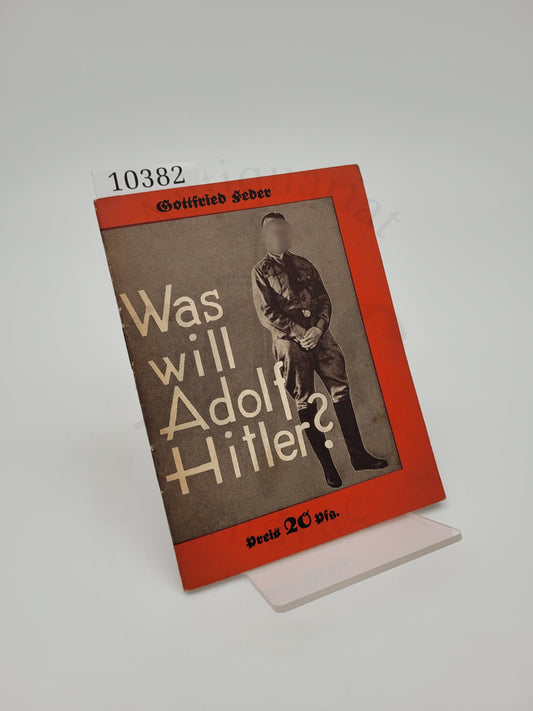 Was will Adolf Hitler?