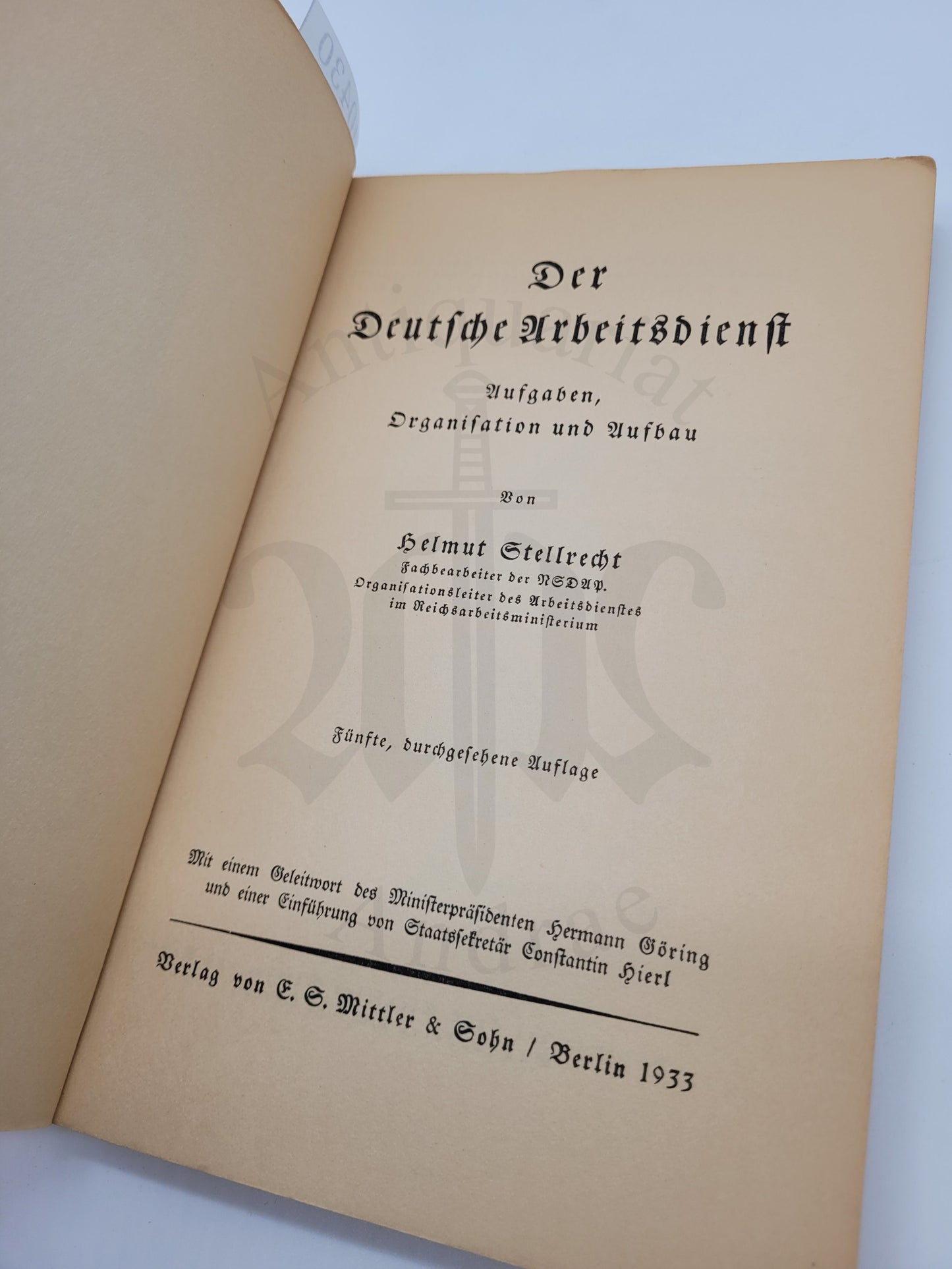 Der Deutsche Arbeitsdienst