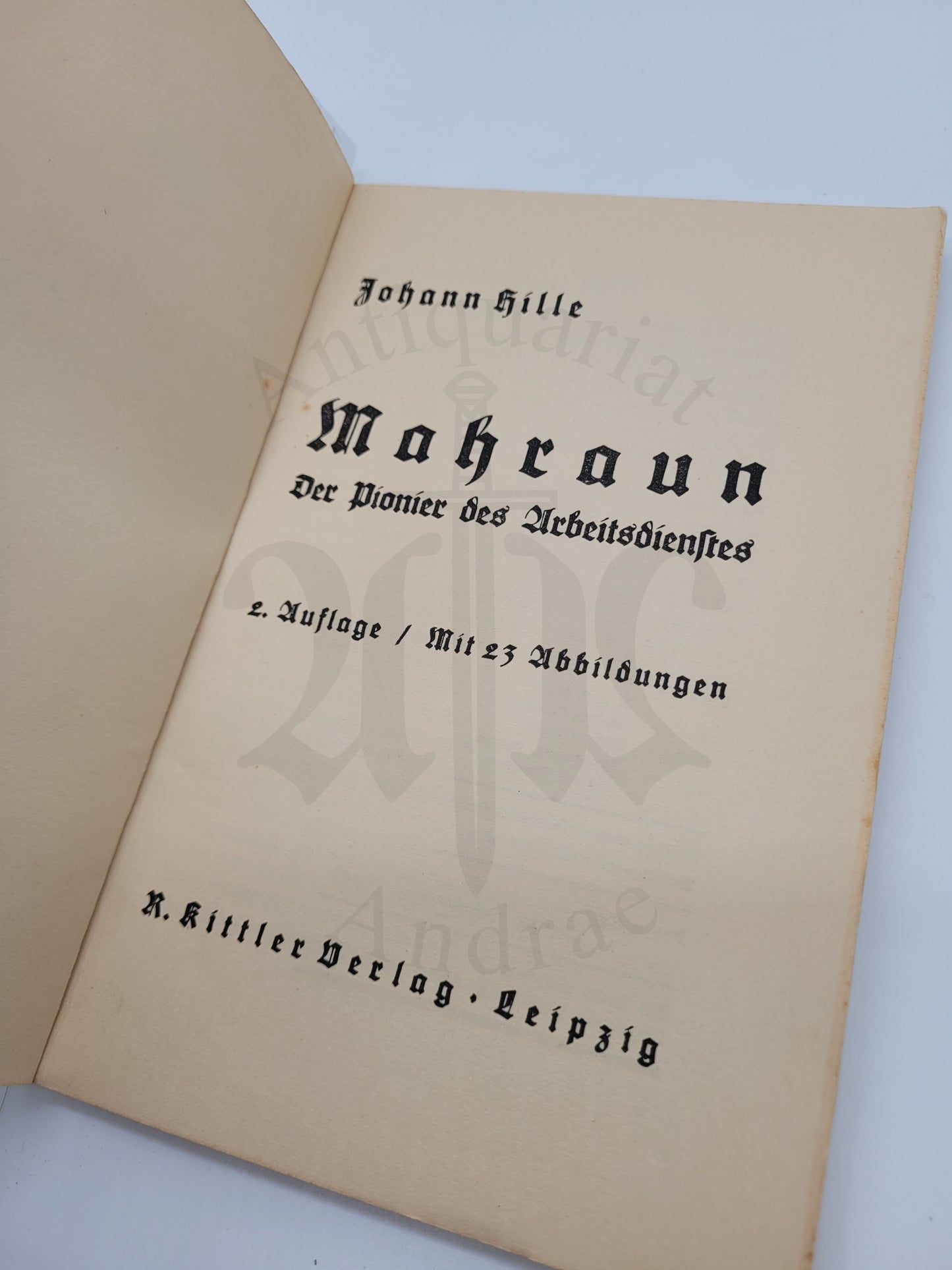 Mahraun - der Pionier des Arbeitsdienstes