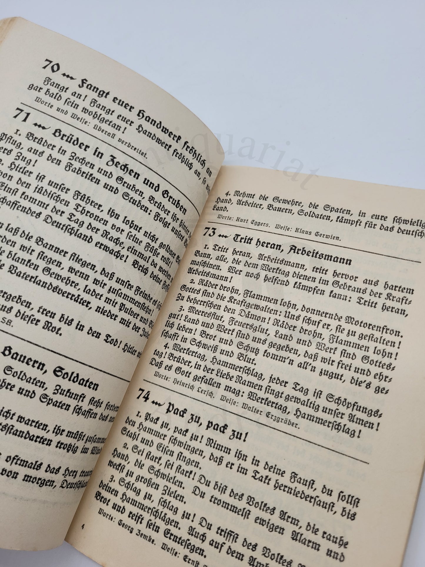 Singend wollen wir marschieren (Liederbuch)