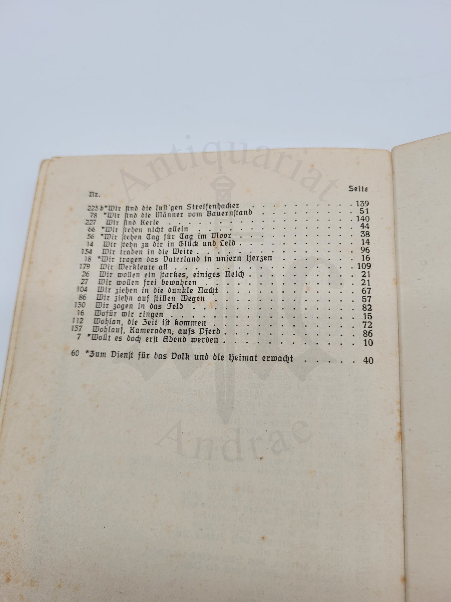 Singend wollen wir marschieren (Liederbuch)