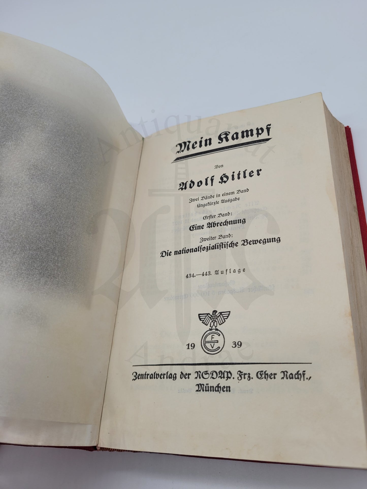 Mein Kampf Beamtenausgabe (Orig. Schutzumschlag)