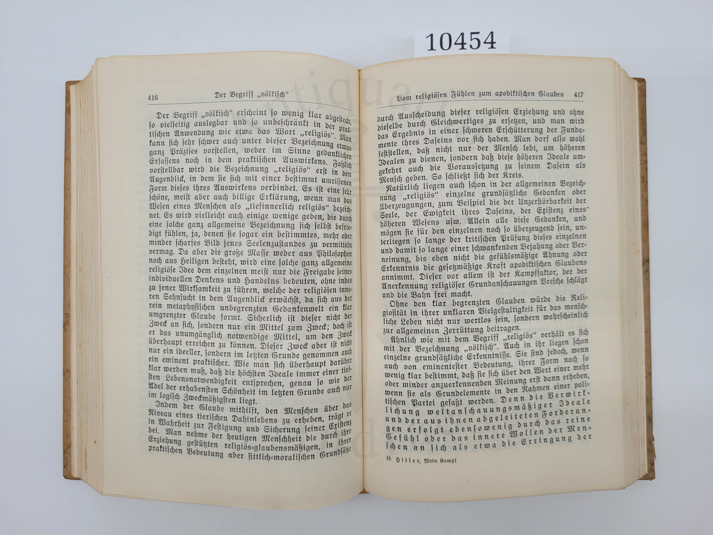 Mein Kampf Hochzeitsausgabe Wien 1938
