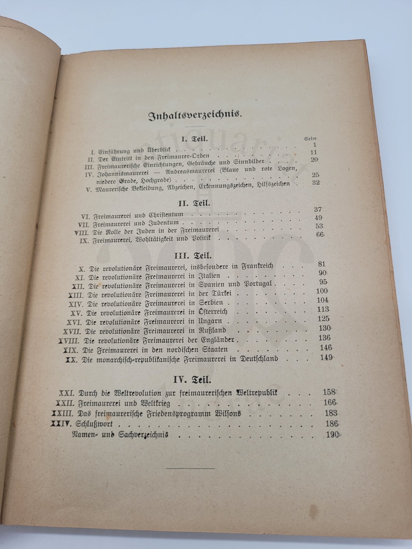 Weltfreimaurerei Weltrevolution Weltrepublik