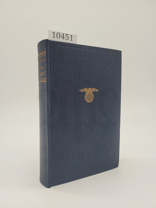Mein Kampf Volksausgabe 1937 (NS-Volkswohlfahrt) (Mint)