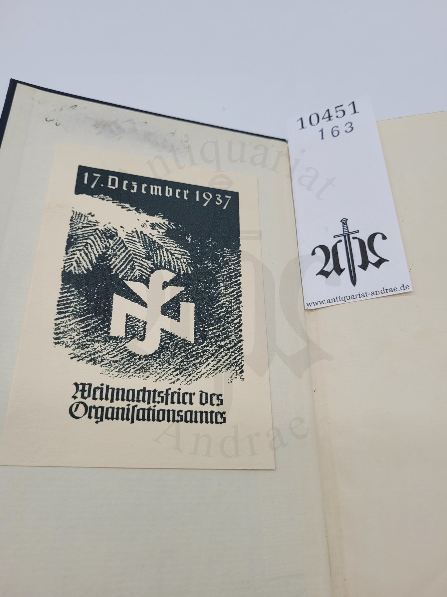 Mein Kampf Volksausgabe 1937 (NS-Volkswohlfahrt) (Mint)