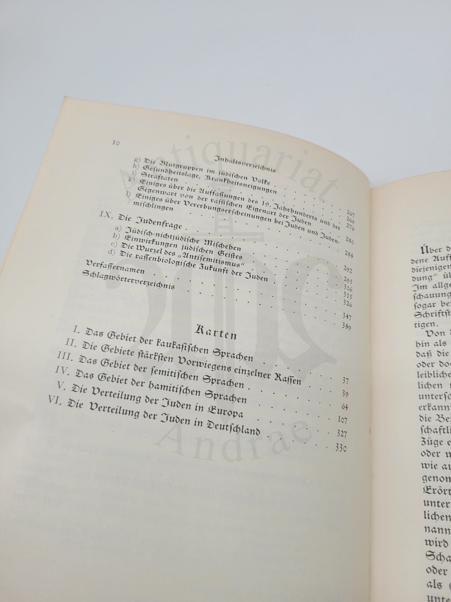 Rassenkunde des jüdischen Volkes (Orig. Schutzumschlag)