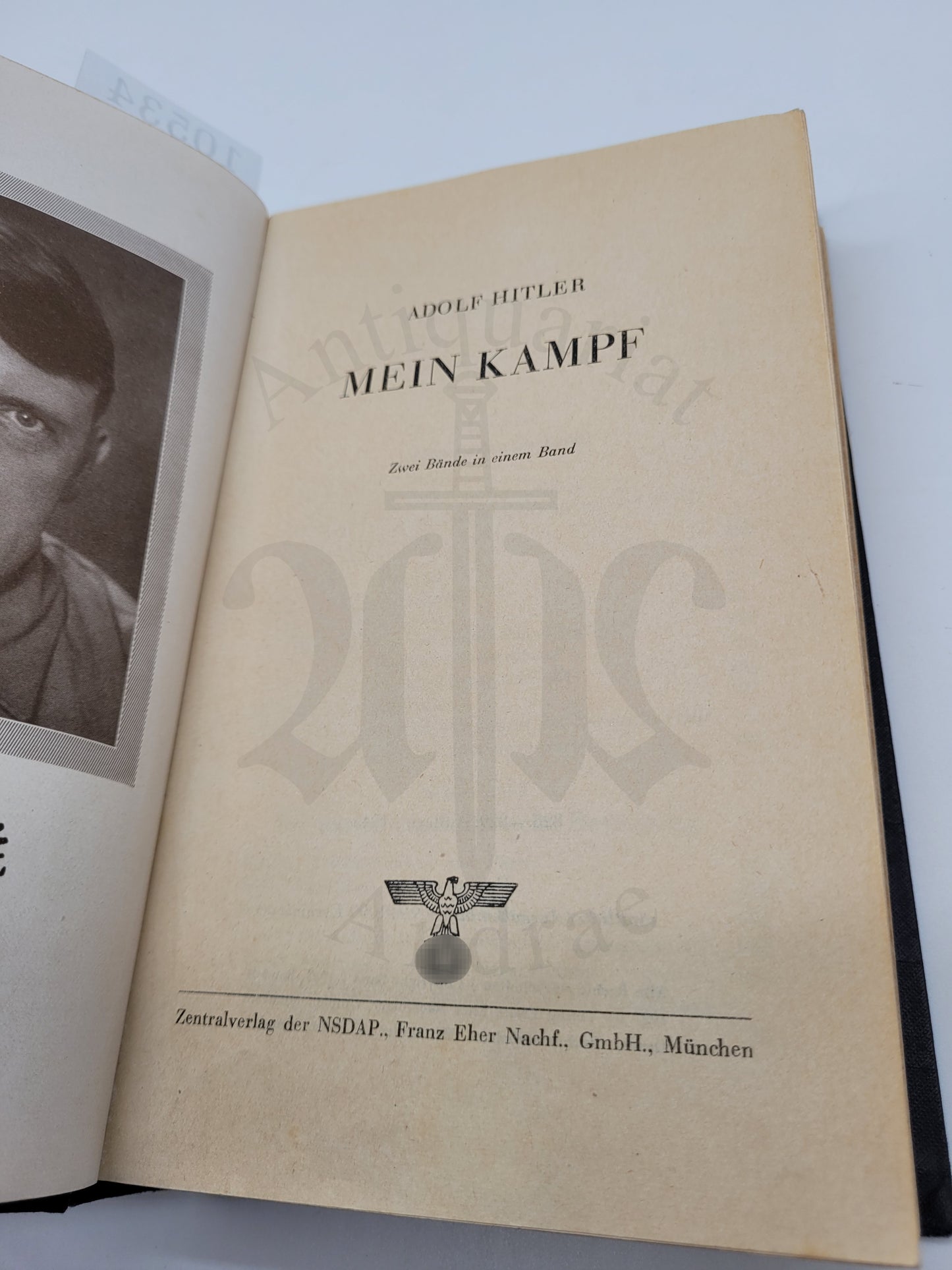 Mein Kampf Volksausgabe 1943 (Druckschrift)