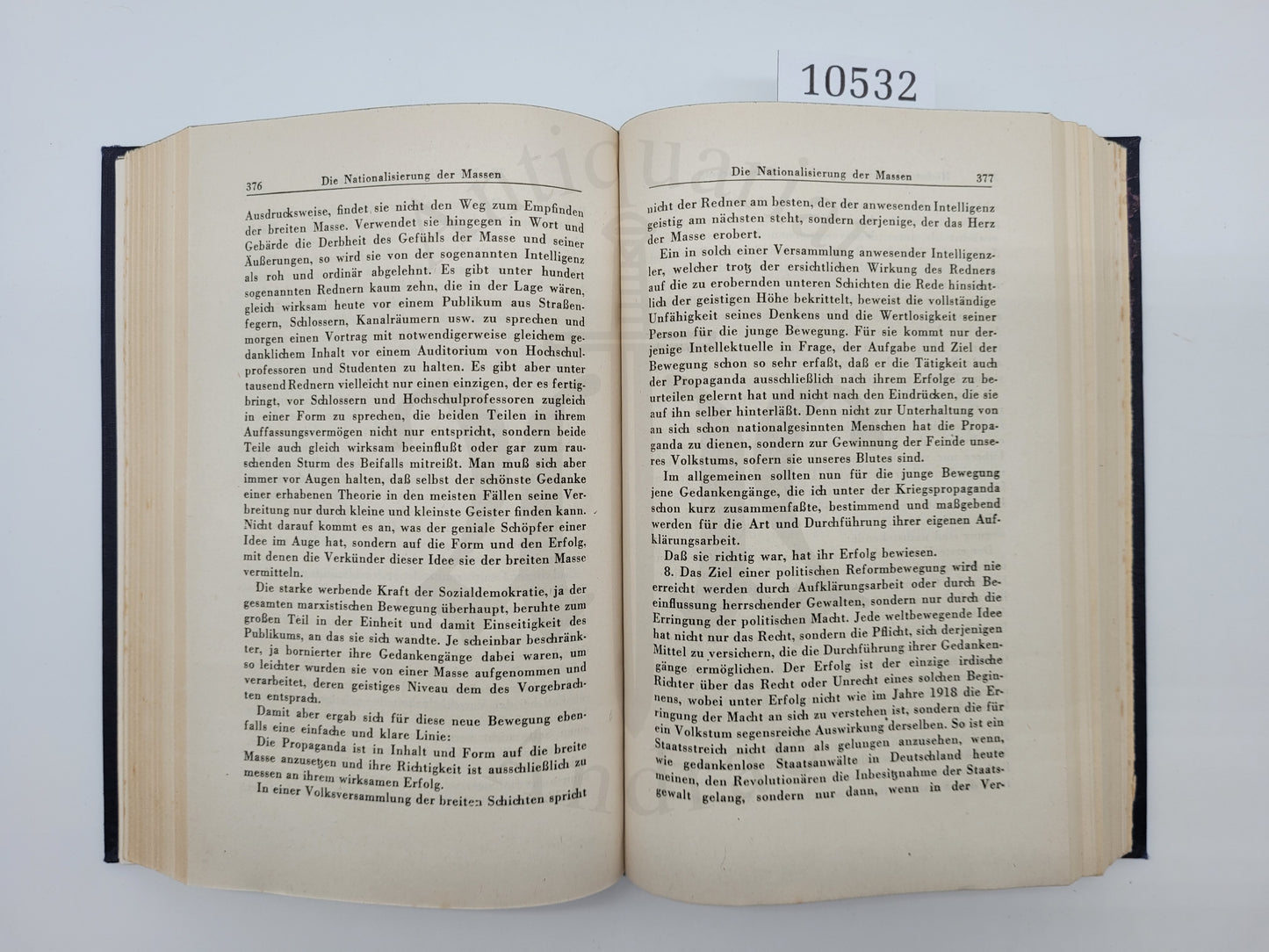 Mein Kampf Volksausgabe 1943 (Druckschrift)