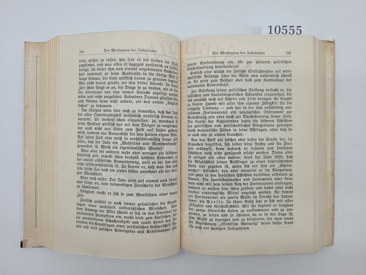 Mein Kampf Volksausgabe 1936 (Orig. Schutzumschlag) (TD-Widmung)