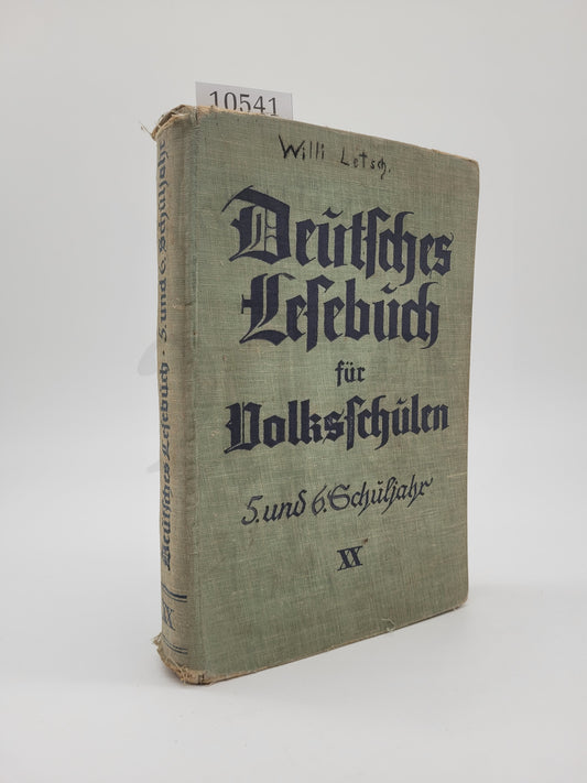 Deutsches Lesebuch für Volksschulen (Leeseexemplar)