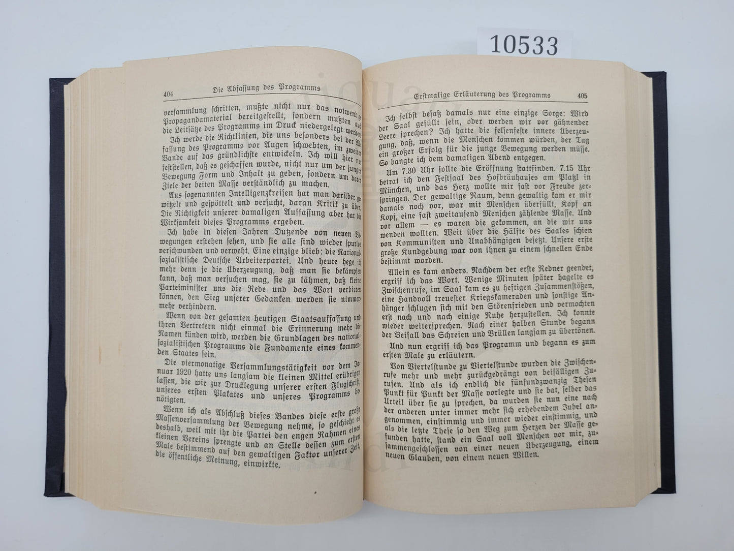 Mein Kampf Volksausgabe 1938 (Mint)