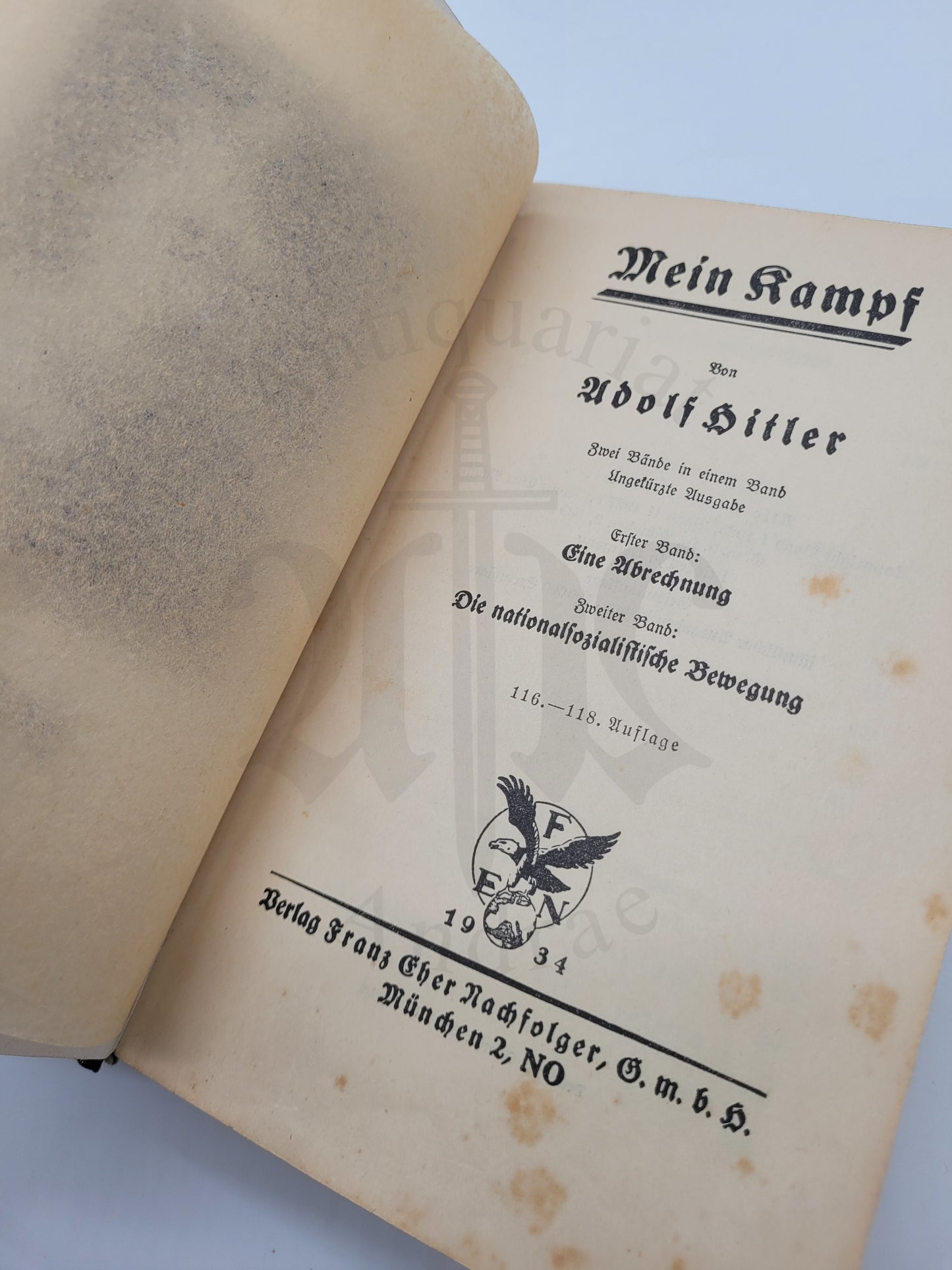 Mein Kampf Volksausgabe 1934