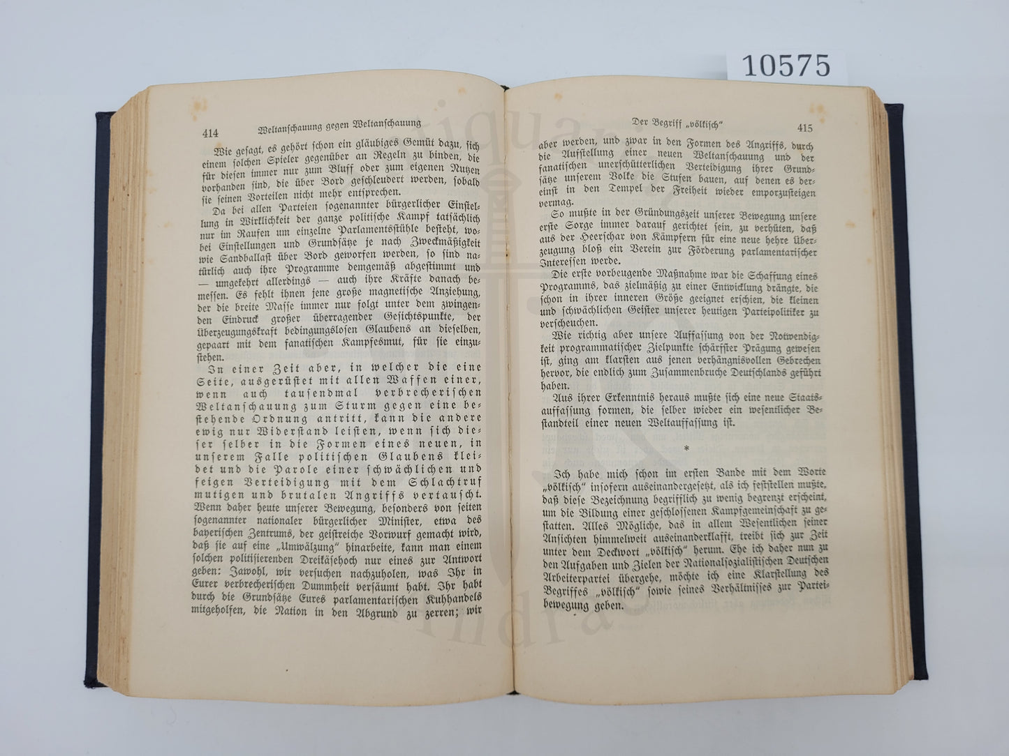Mein Kampf Volksausgabe 1934