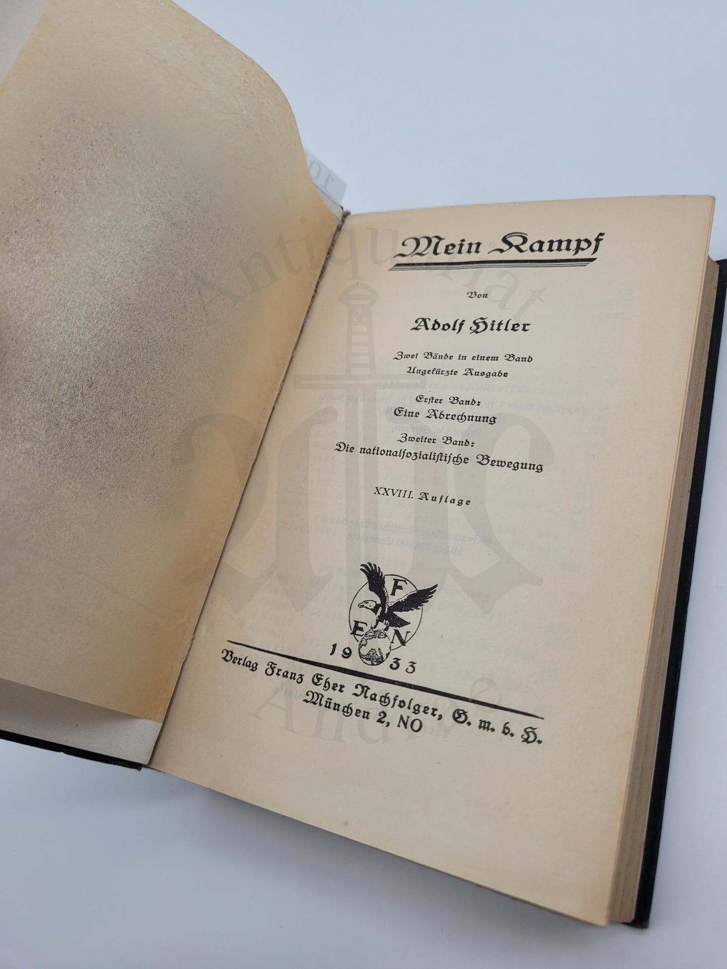 Mein Kampf Volksausgabe 1933