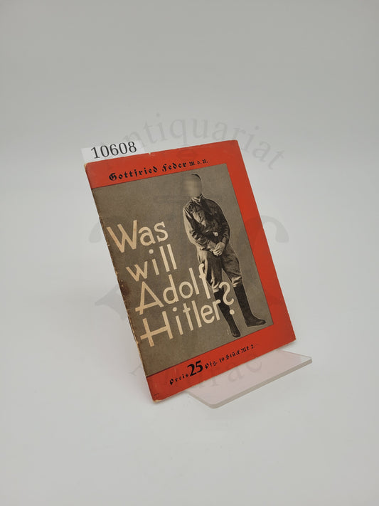 Was will Adolf Hitler?