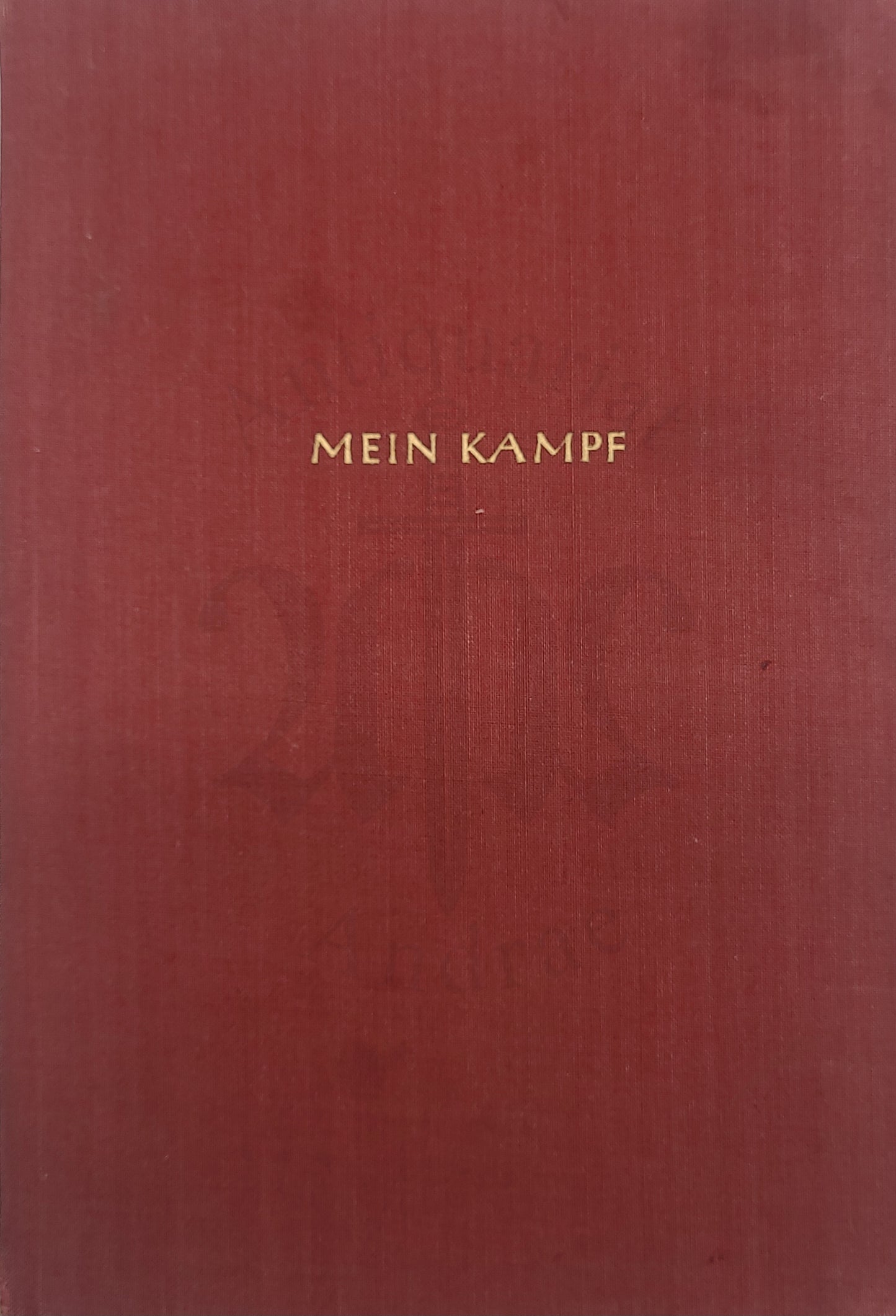 Mein Kampf Tornisterausgabe 1940