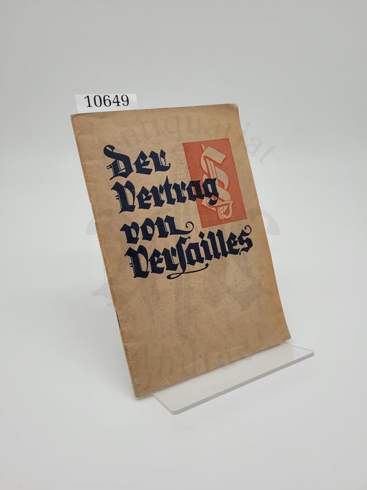 Der Vertrag von Versailles