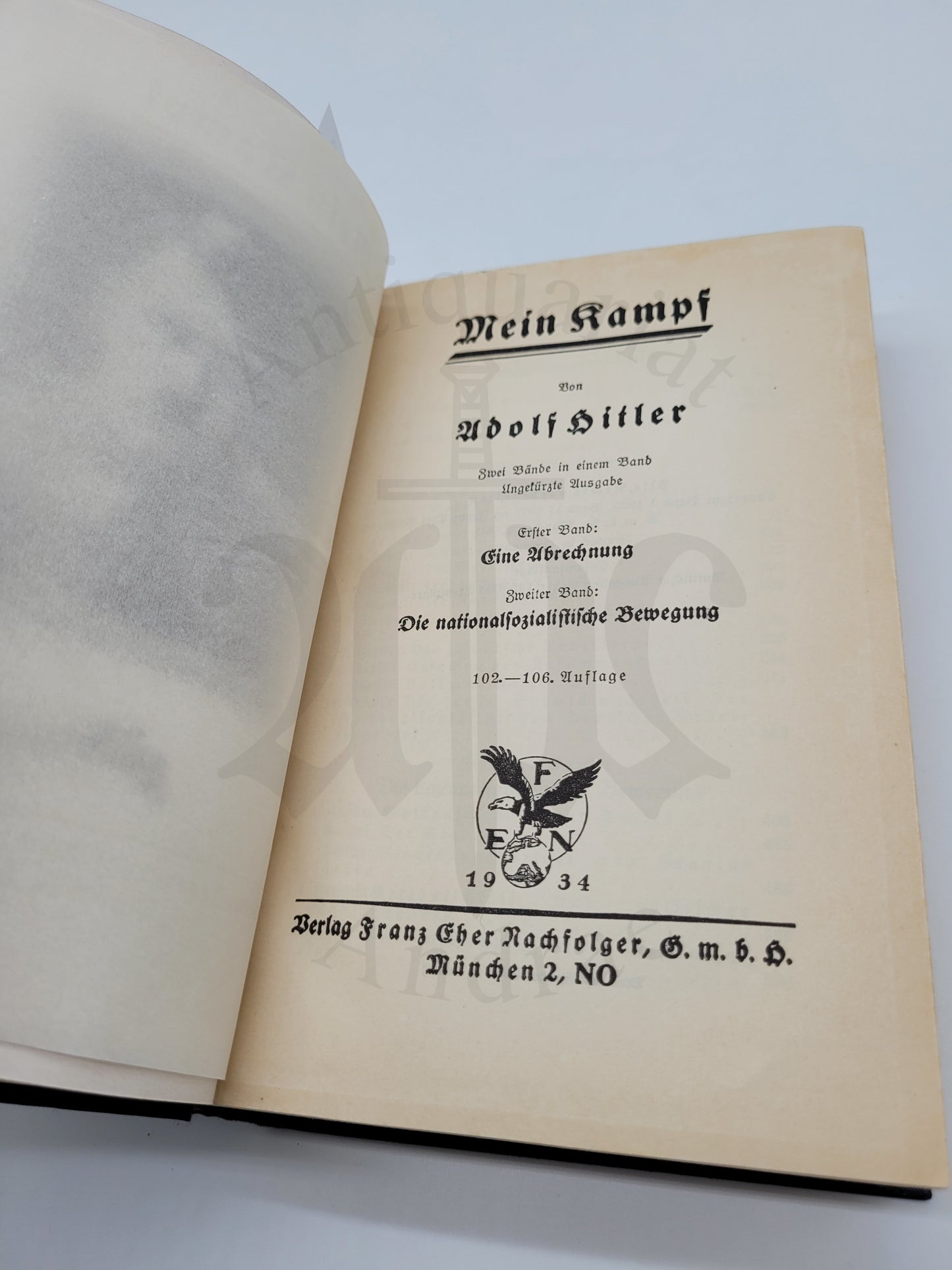 Mein Kampf Volksausgabe 1934