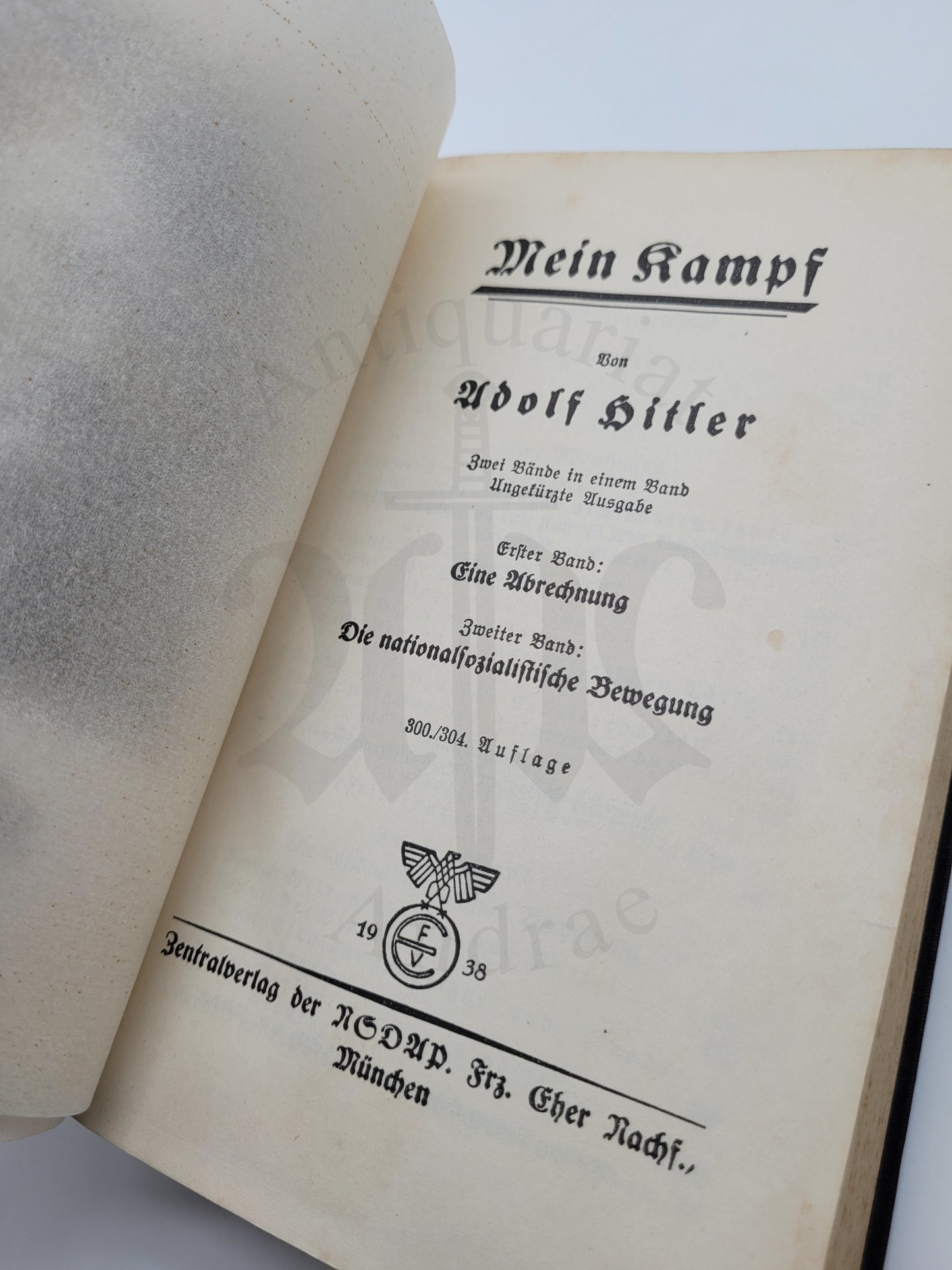 Mein Kampf Volksausgabe 1938