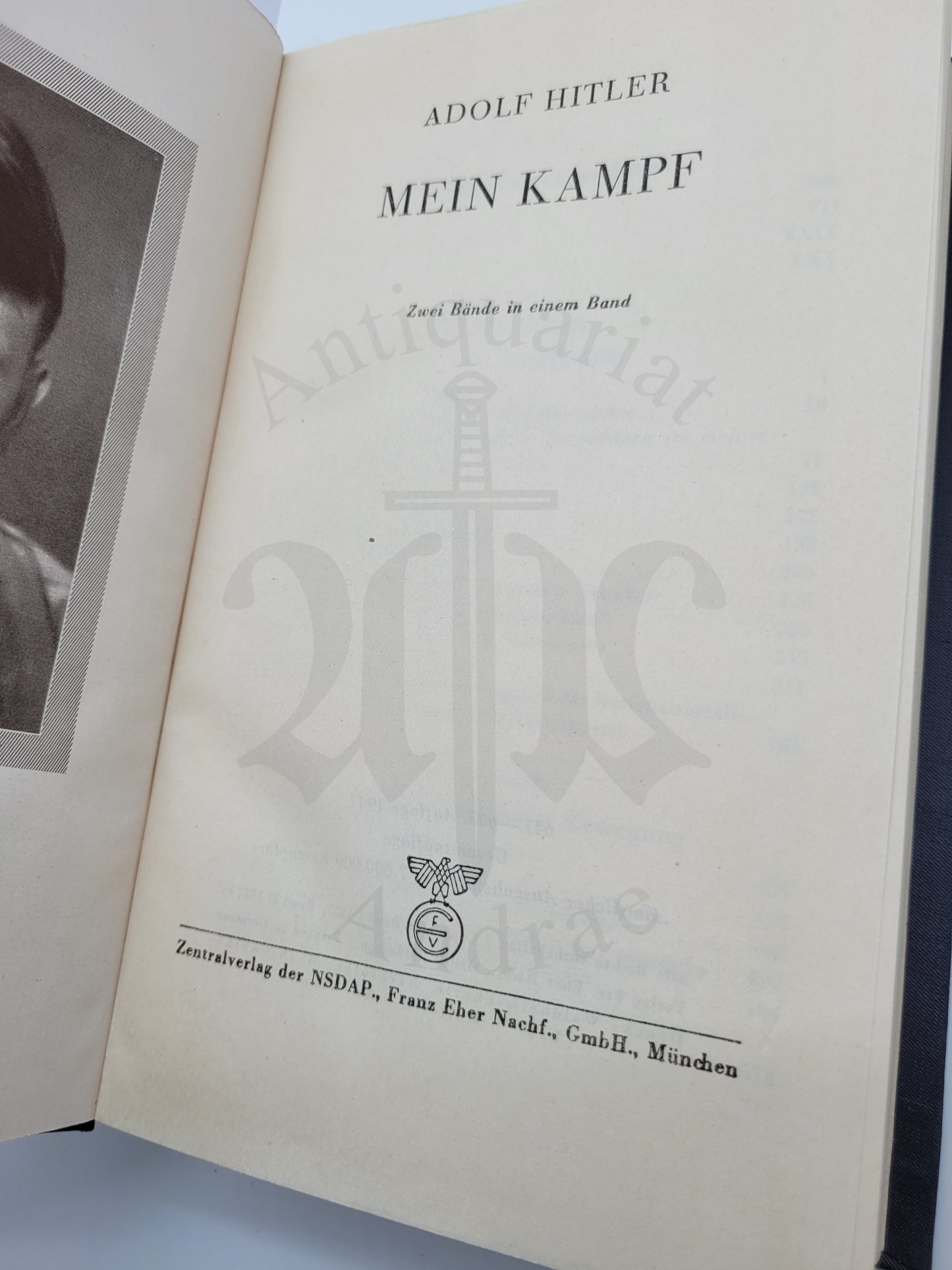 Mein Kampf Volksausgabe 1941 (Druckschrift)
