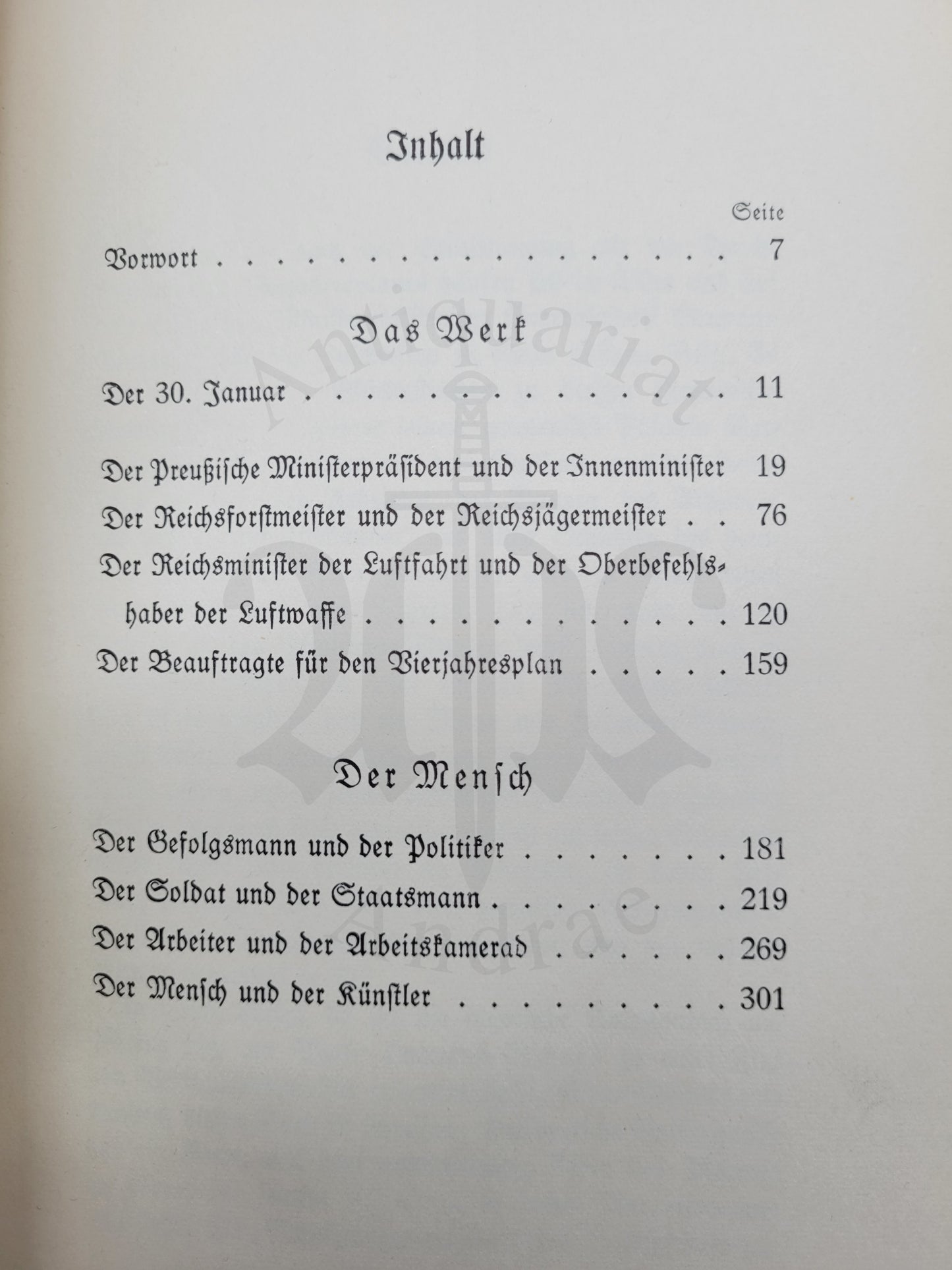 Hermann Göring Werk und Mensch