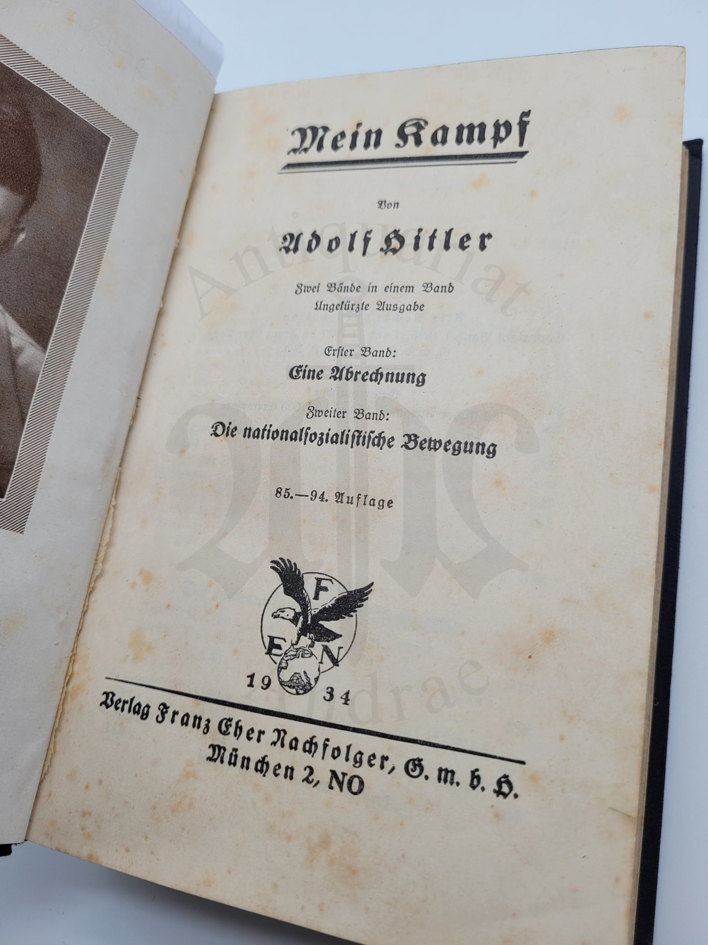 Mein Kampf Volksausgabe 1934
