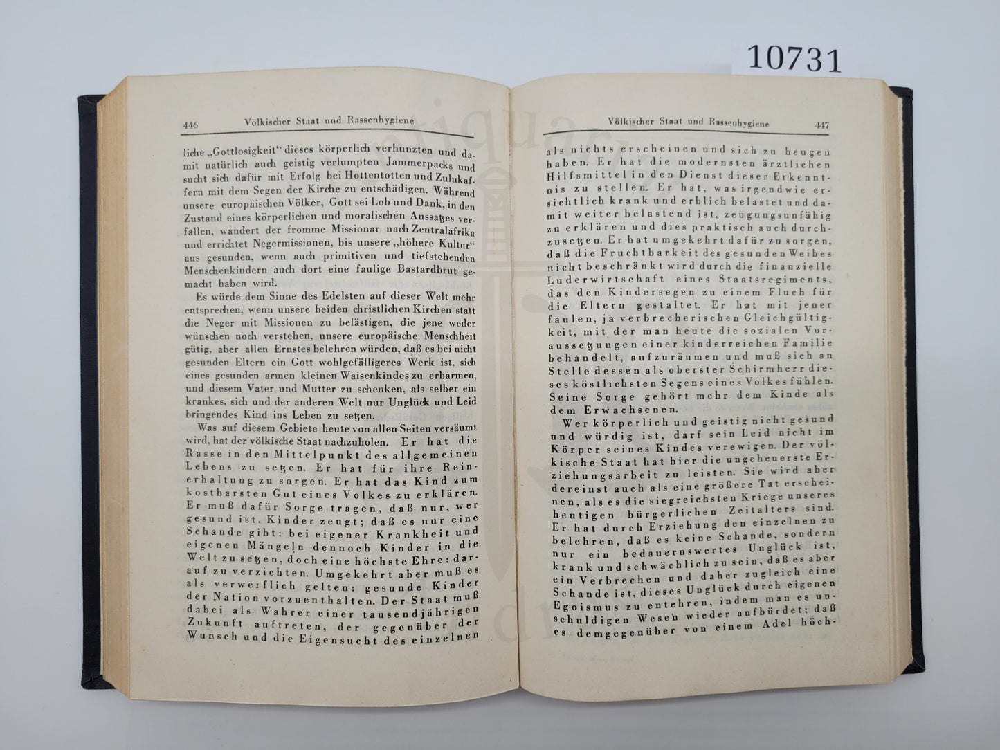 Mein Kampf Volksausgabe 1942 (Druckschrift)