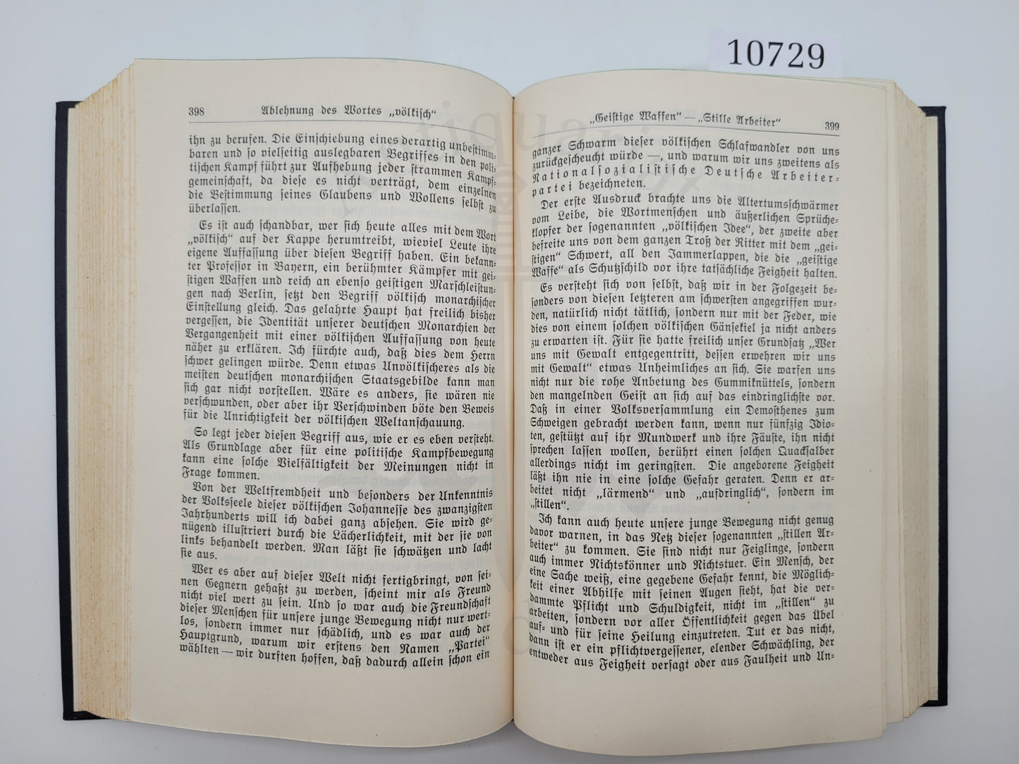 Mein Kampf Volksausgabe 1935 (Orig. Schutzumschlag)