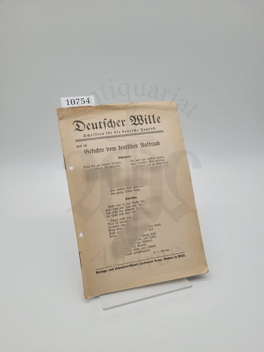 Gedichte vom deutschen Aufbruch (Hitlerjugend)