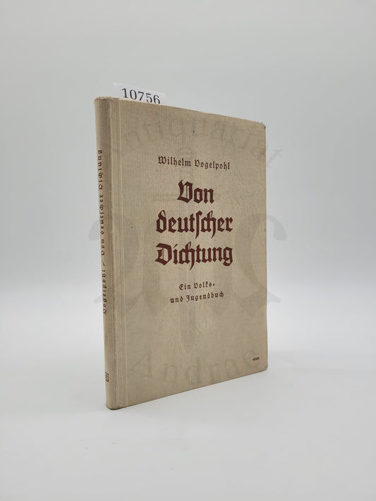Von deutscher Dichtung