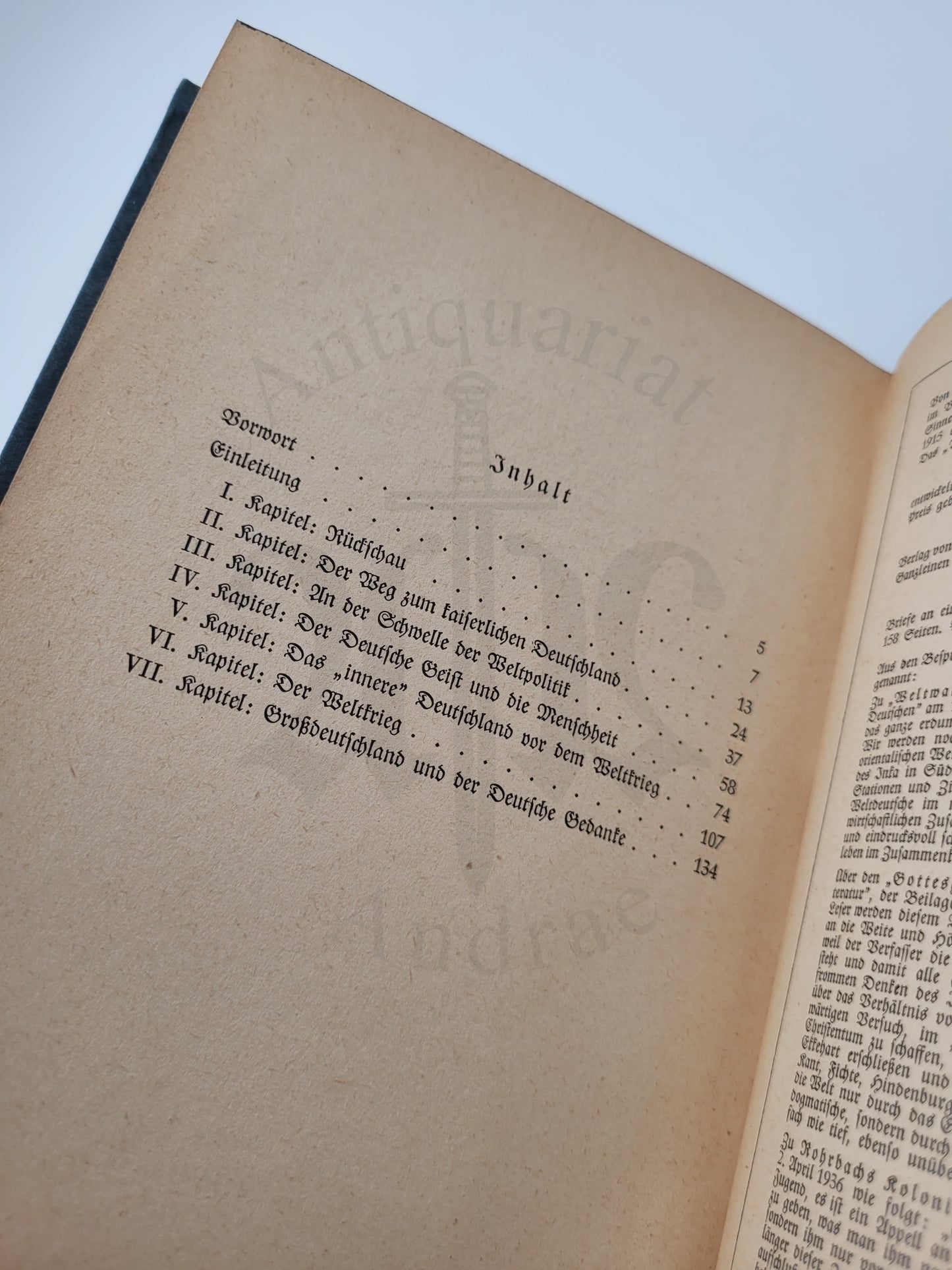 Der deutsche Gedanke in der Welt (Orig. Schutzumschlag)