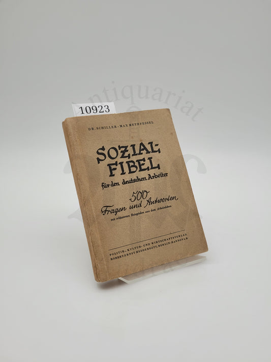 Sozial Fibel für den deutschen Arbeiter (Selten)