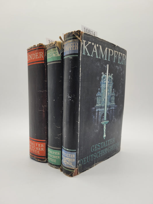 Gestalter deutscher Größe (Tatzeugen/Künder/Kämpfer) (3er Paket)