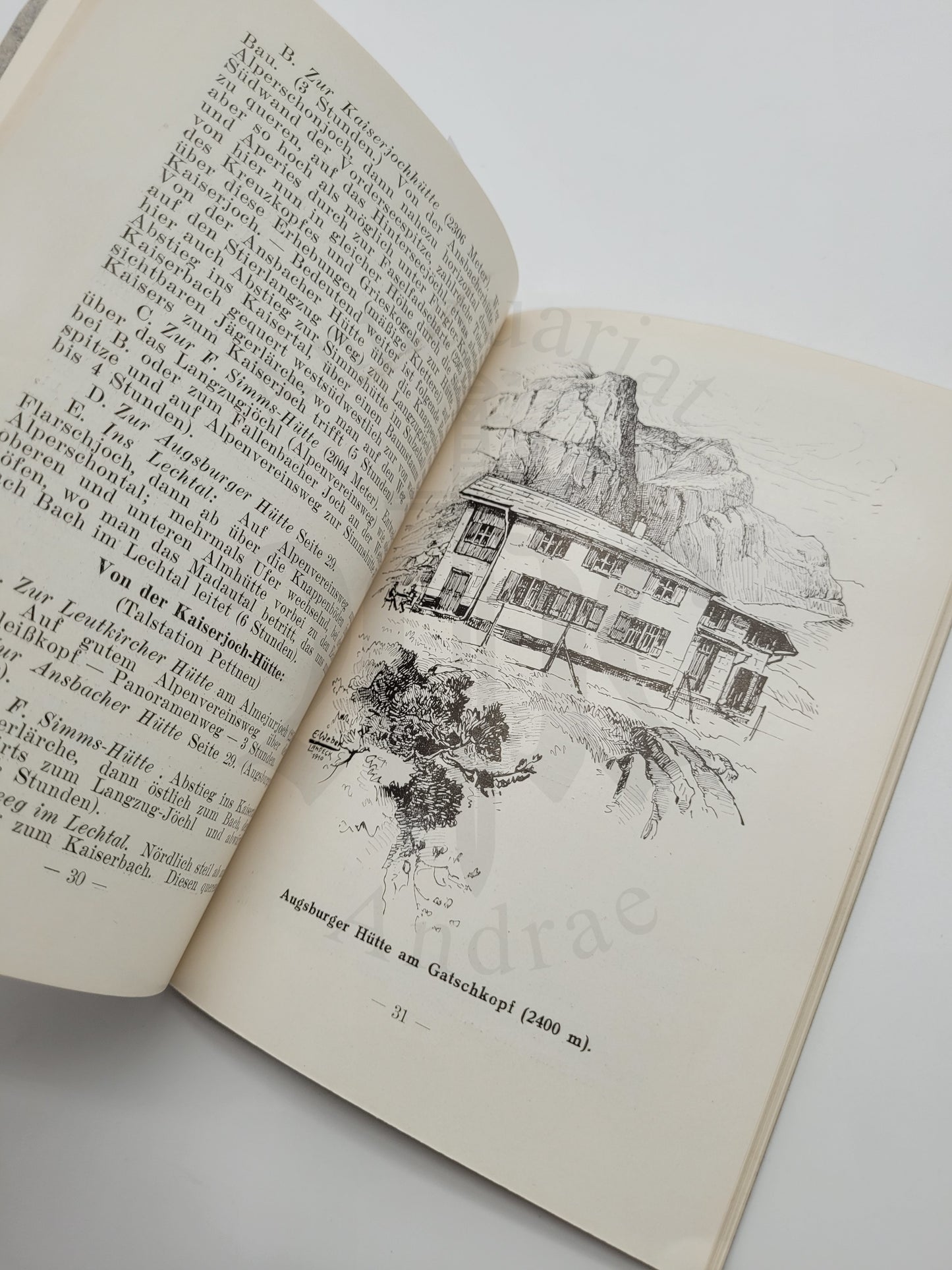 Das Stanzertal Ein Führer von K. Steininger