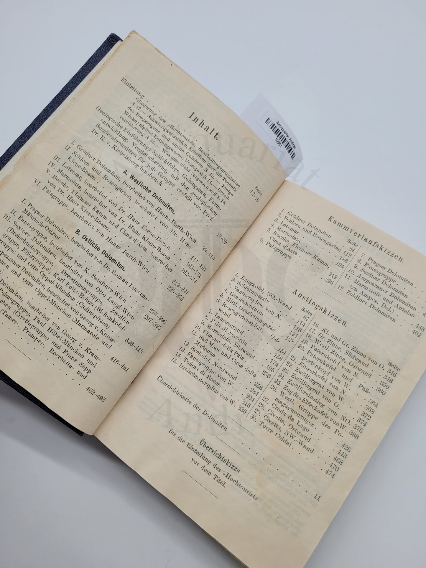 Der Hochtourist in den Ostalpen (Band 7.) (Leseexemplar)