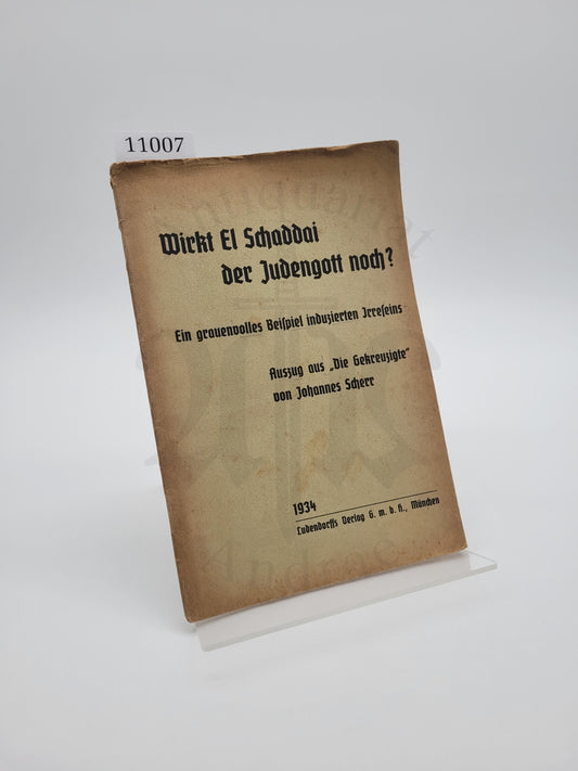 Wirkt El Schaddai der Judengott noch?