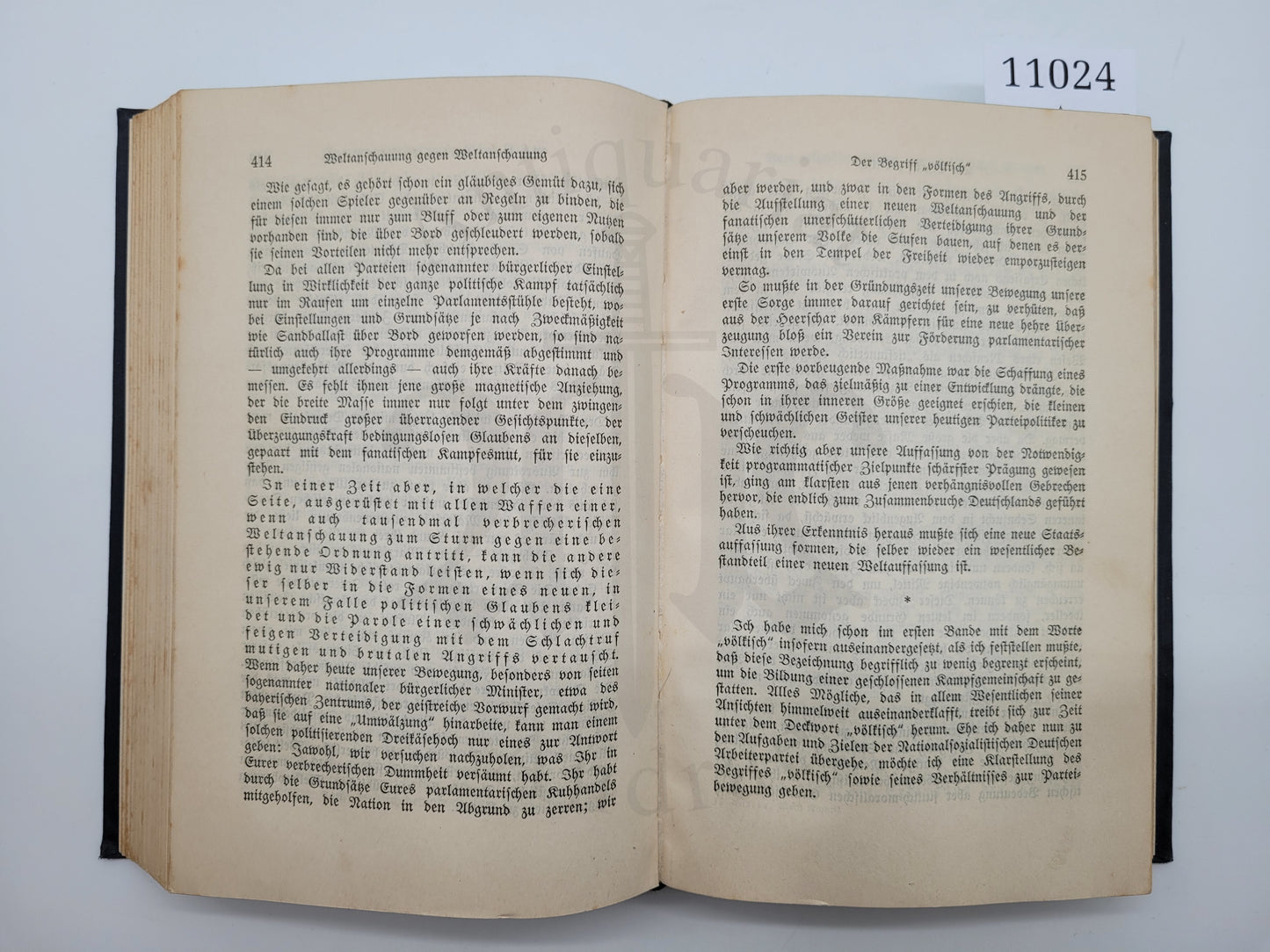Mein Kampf Volksausgabe 1934